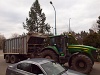 A tracteur carrying sugar beet at Szentes