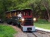 The Kemence Forest Museum Railway Pankaszi locomotive at Strand station