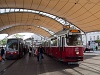 A Wiener Linien 4096 pályaszámú E2 villamos a Burggasse/Stadthalle megállónál
