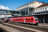 The DB 612 157 seen at Regensburg Hbf