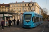 Tramway 11117 seen at Zagreb