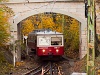 A Budapesti Fogaskerekű vasút 66 pályaszámú vezérlőkocsija Széchenyi-hegyen
