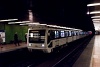 Refurbished Panda metro train at the old Npliget stop