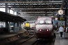Egy Thalys PBA nagysebességű vonat és az SNCB 77 sorozatú, 7738 pályaszámú tolatómozdonya Bruxelles Midi / Brussels Zuid állomáson