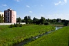 The low water level in the Tisza allows us to see the Zagyva waterfalls