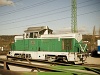 An archive image from buda station from the time of the erection of the lampposts in the eighties<br />The local shunter is the M43-1001 still in its original livery. (not really)