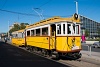 A BKV Budapest 2806 pályaszámú, favázas villamosa fotósmeneten a Lágymányosi úti lakótelep, Fehérvári út (illetve újabban Újbuda-Központ) végállomáson
