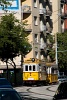 A BKV Budapest 2806 pályaszámú, favázas nosztalgiavillamosa fotósmeneten EP sorozatú pótkocsival a Margit körúton

