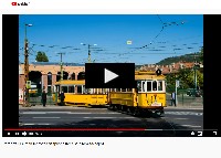 [VIDEÓ] Fotósmenet és videó a 2806-os favázas villamossal, nyílt nap Budafokon, látogatás Szépilonában
