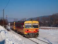 The MV-START 117 310 seen between Ngrd and Berkenye