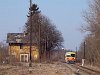 The Bzmot 344 is passing the old Őrhalom station