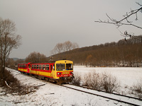 The Bzmot 343 between Szokolya and Berkenye