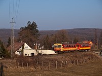 The Bzmot 343 near Magyarkt-Verőce stop