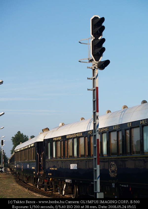 A Venice-Simplon Orient Express szerelvnye a Parkban fot