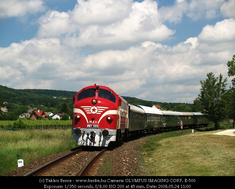 The M61 001 near Szepezdfrd photo