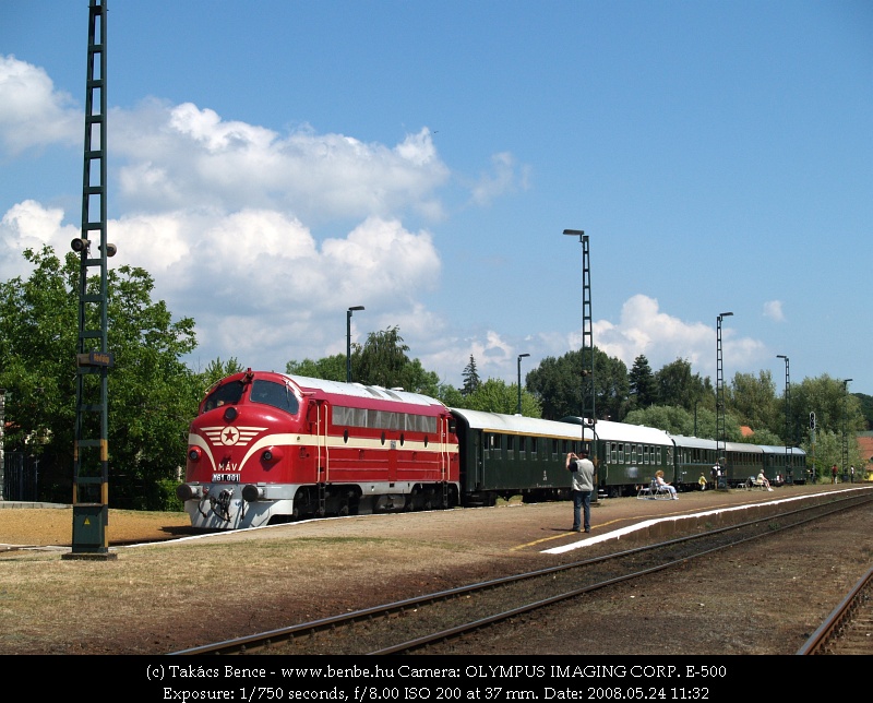 The M61 001 having a rest at Rvflp photo