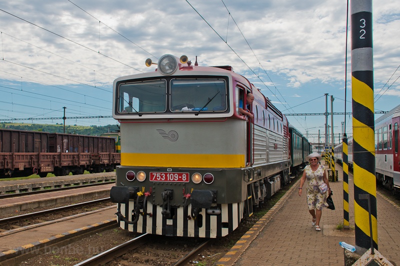 The ŽSR 753 109-8 seen picture