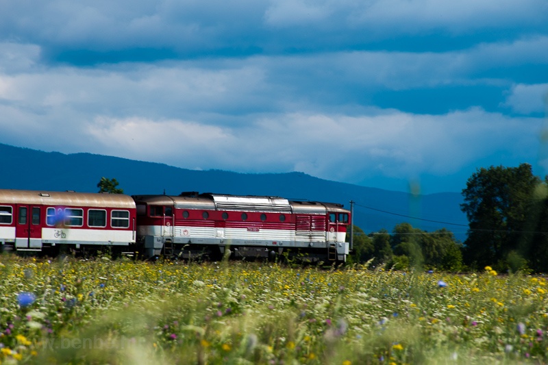 A ŽSSK 754  010-7 Znivralja s Jazernica kztt fot