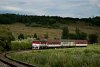 The ŽSSK 754 010-7 seen hauling REX Geravy between Polomka and Bacch