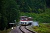 The ŽSSK 813 032-0 seen between Lietavsk Lčka and Porbka