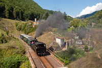 The Magyar Kirlyi llamvasutak TIVc. osztly 4296 seen between Tisovec and Tisovec-Bnovo