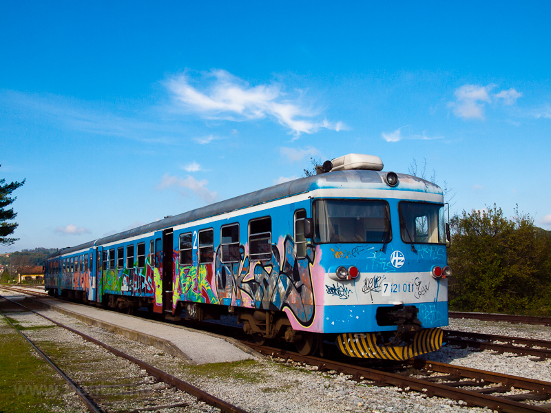 A HŽ 7 121 011 Gornja Stubica llomson fot