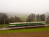 The SŽ 711 002 seen between Ivanjkovci and Pavlovci