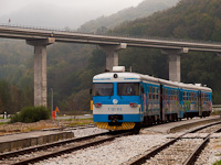 The HŽ 7 121 012 seen at Đurmanec