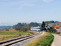 The HŽ 7 121 011 seen at Gornja Stubica