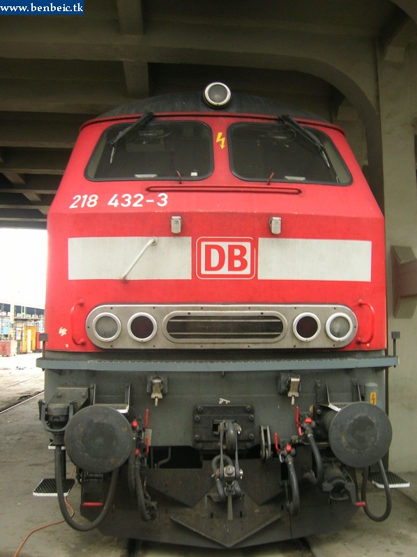218 432-3, a tartalékgép a  fotó