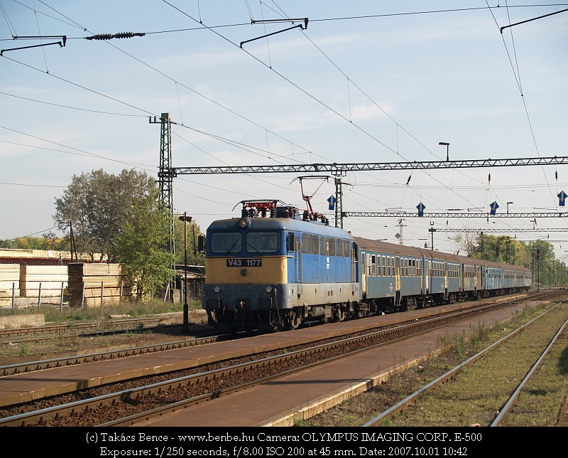 V43 1177 Nagytétény-Diósd á fotó