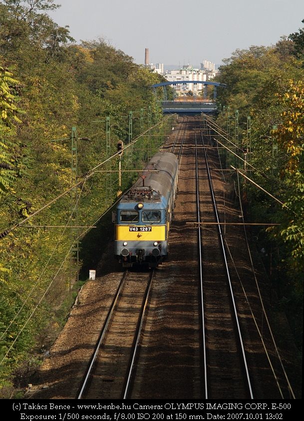 The V43 1287 between Kelenfld and Budars photo