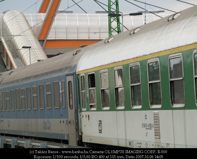 An IC from Szeged at Ferihegy photo