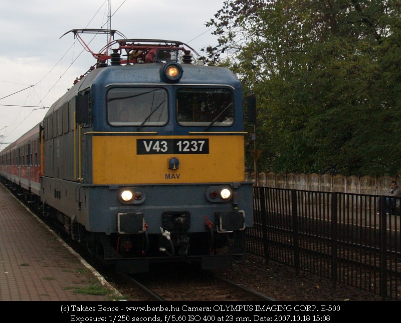 V43 1237 Budafok-Belvrosnl fot