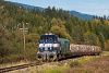 The ŽSSKC 746 006-6 seen between Gašparovo and Bujakovo zastvka hauling a log-loaded manipulk (local shunting freight train)