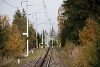 The rack railway's track at the High Tatras