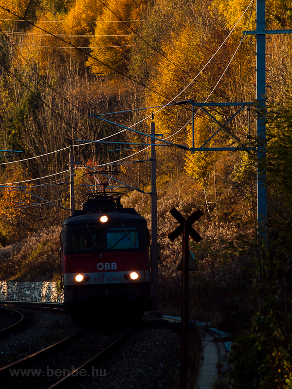 Az ÖBB 1142 639 Payerbach-Reichenau és Schlöglmühl között fotó