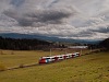 The BB 4024 037-6 seen between Neumarkt in Steiermark and Mariahof-St. Lambrecht