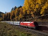 The BB 1116 100-9 seen between Breitenstein and Klamm-Schottwien hauling EC Polonia