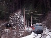 The RTS 2143 032-7 and the MVPCELL 2143 004-7 seen at Wolfsbergkogel stop