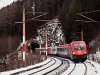 A GYSEV 1116 058-7 Wolfsbergkogel megllhelyen a Kartnerkogel-Tunnel s a Kartnerkogel-Viadukt kztt