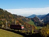 The uncoupled banker 1142 639-2 is returning from banking duty near Klamm-Schottwien