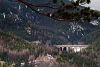 Jellegzetes semmeringi panoráma - gráci IC ÖBB 1142-essel a Kalte Rinne-viadukton