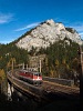 The BB 1142 632 seen between Wolfsbergkogel and Breitenstein