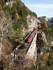 The BB 1116 150 seen between Breitenstein and Wolfsbergkogel