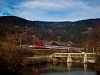 ÖBB 1144-es Gloggnitz és Schlöglmühl között a Schwarza egy gátjánál