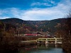 ÖBB 1142-es és 1144-es Gloggnitz és Schlöglmühl között a Schwarza egy gátjánál