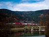 An BB 1116 seen near a dam on the section between Gloggnitz and Schlglmhl