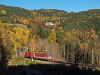 Az ÖBB 1142 634-3 és egy Taurus mozdonyvonat Breitenstein és Klamm-Schottwien között