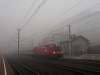 Egy ÖBB 1216 halad át Spital am Semmering állomáson